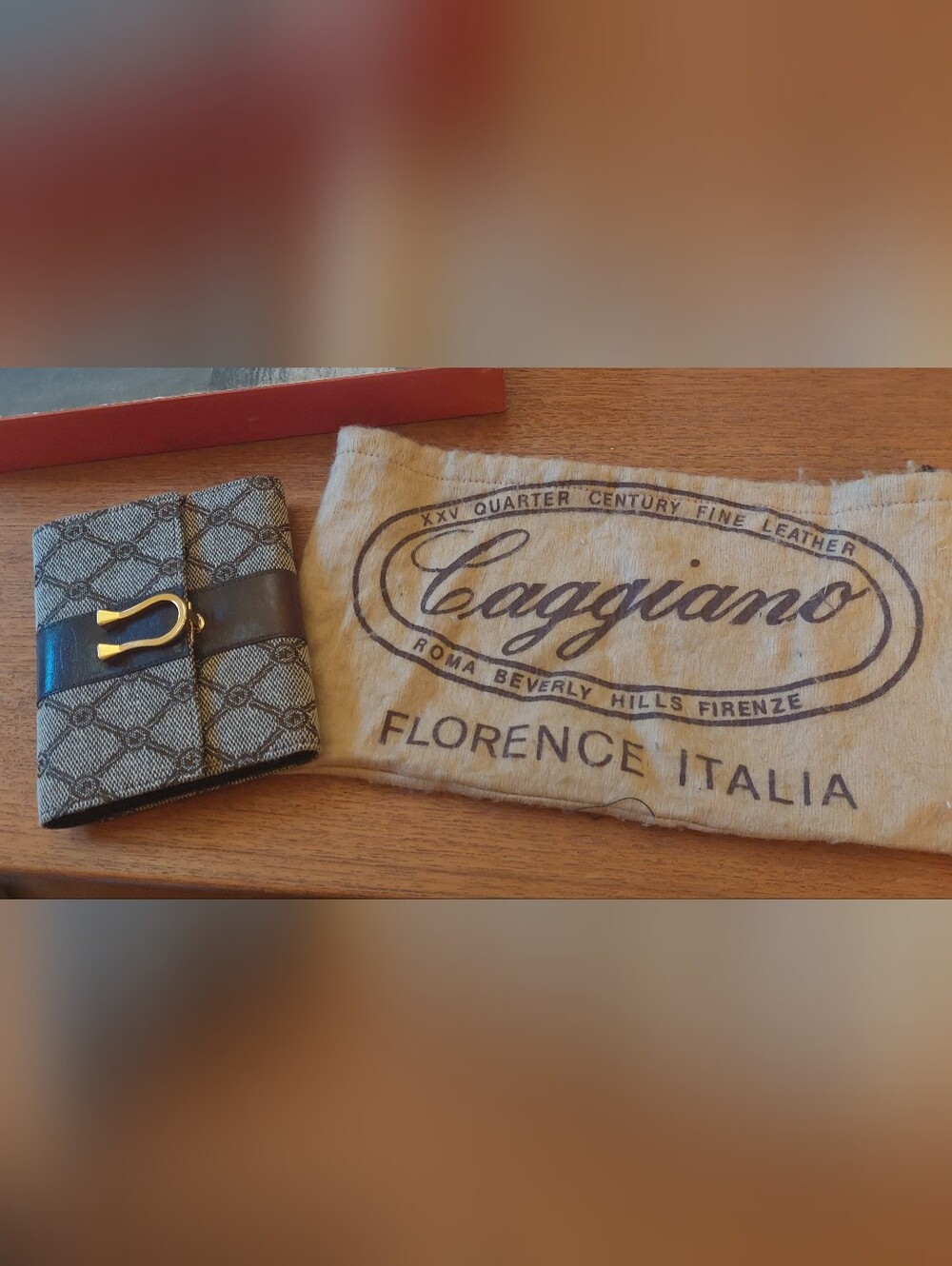 Nwot's Caggiano Florence XXV Quarter Century Tri Fold Wallet